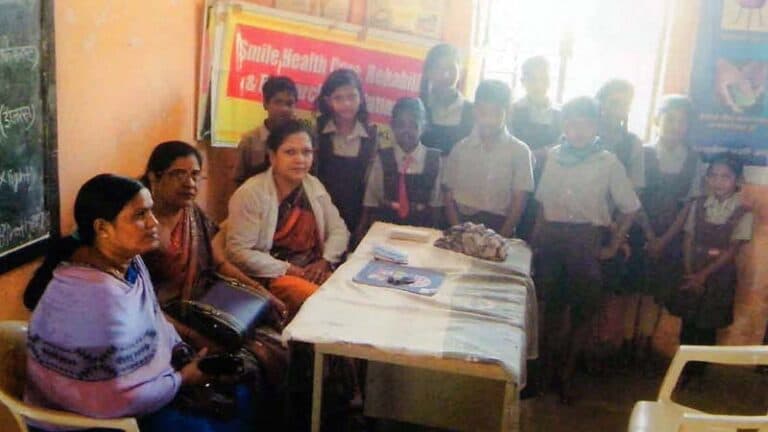 Medical Check Up Camp successfully conducted at Umred Zilla Parishad High School.